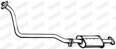 Front Muffler WALKER 07400