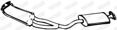 Front Muffler WALKER 07471