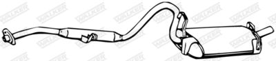 Rear Muffler WALKER 07472