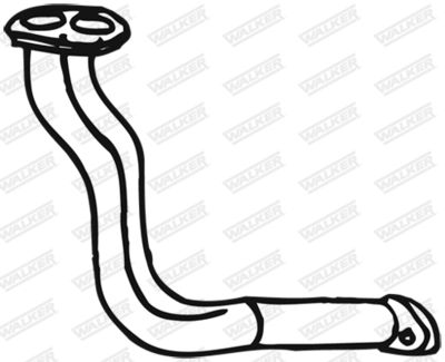 Exhaust Pipe WALKER 07573
