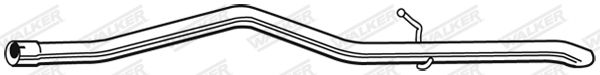 WALKER 07590 Exhaust Pipe