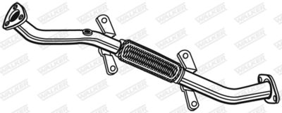 Exhaust Pipe WALKER 07597