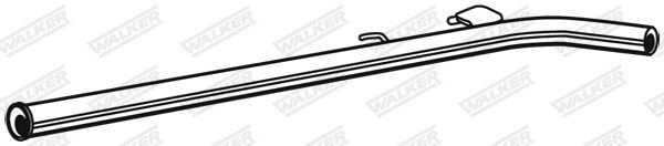 WALKER 07598 Exhaust Pipe