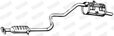 Rear Muffler WALKER 07618