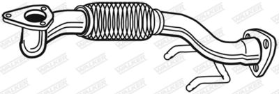 Exhaust Pipe WALKER 07638