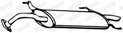 Rear Muffler WALKER 07685
