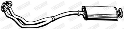 Front Muffler WALKER 07690