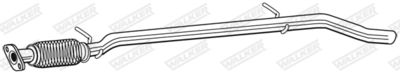 Exhaust Pipe WALKER 07766