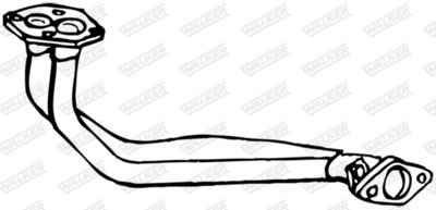 Exhaust Pipe WALKER 07822