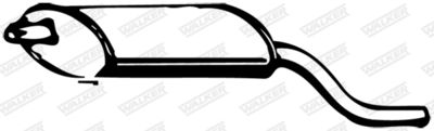 Rear Muffler WALKER 07849