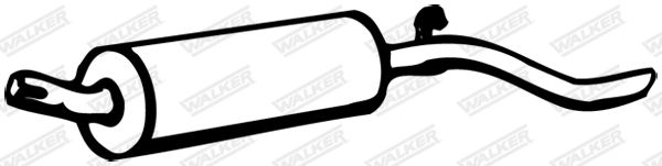 WALKER 07992 Rear Muffler