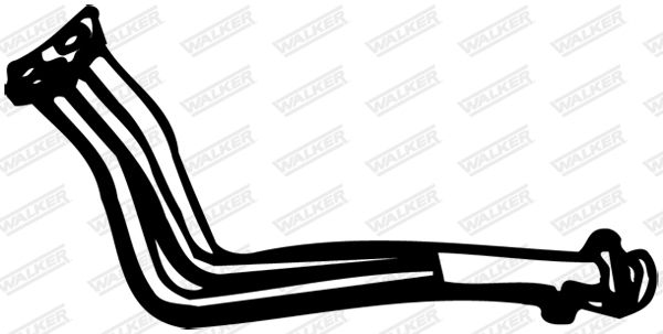 WALKER 08002 Exhaust Pipe