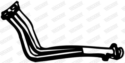 Exhaust Pipe WALKER 08002