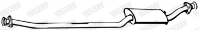 Centre Muffler WALKER 08004