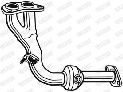 Exhaust Pipe WALKER 08091