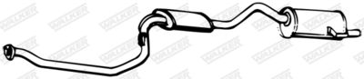 Rear Muffler WALKER 08110