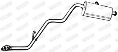 Rear Muffler WALKER 08132