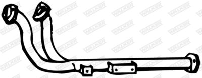Exhaust Pipe WALKER 08165