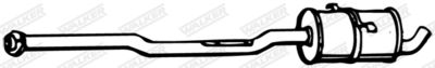 Centre Muffler WALKER 08166