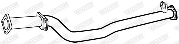 WALKER 08221 Exhaust Pipe