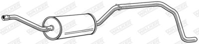 Rear Muffler WALKER 08318