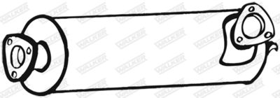 Centre Muffler WALKER 08321