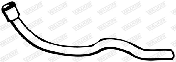 WALKER 08344 Exhaust Pipe