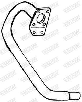 Exhaust Pipe WALKER 08363