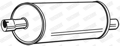 Centre Muffler WALKER 08429