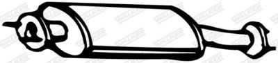 Front Muffler WALKER 08448