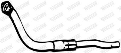 Exhaust Pipe WALKER 08531