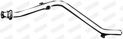 Exhaust Pipe WALKER 08604