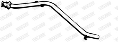 Exhaust Pipe WALKER 08675