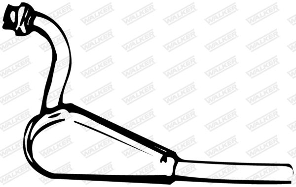 WALKER 08788 Front Muffler