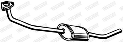 Front Muffler WALKER 08804