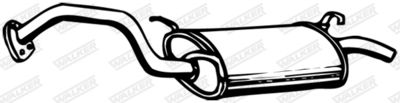 Rear Muffler WALKER 08819
