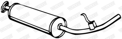 Rear Muffler WALKER 08858
