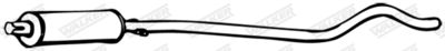 Centre Muffler WALKER 08861