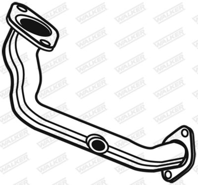 Exhaust Pipe WALKER 08864