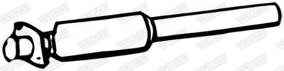 Centre Muffler WALKER 08884