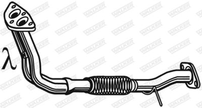 Exhaust Pipe WALKER 08953
