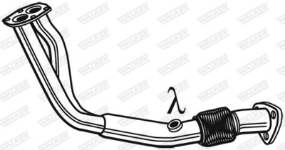 Exhaust Pipe WALKER 08963