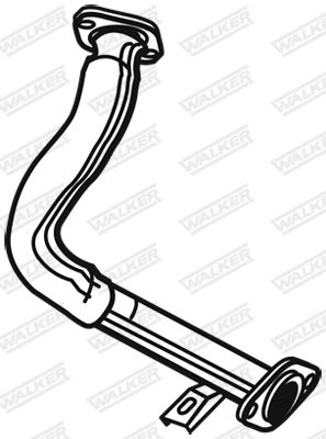 Exhaust Pipe WALKER 08968