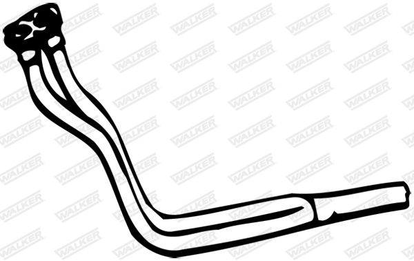 WALKER 09033 Exhaust Pipe