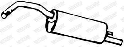 Rear Muffler WALKER 09074