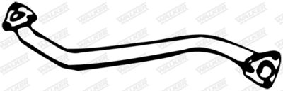 Exhaust Pipe WALKER 09154