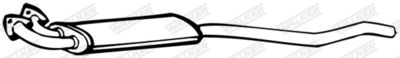 Centre Muffler WALKER 09161