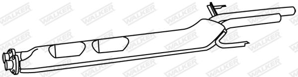 WALKER 09178 Centre Muffler