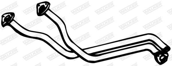 WALKER 09222 Exhaust Pipe
