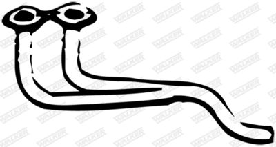 Exhaust Pipe WALKER 09261